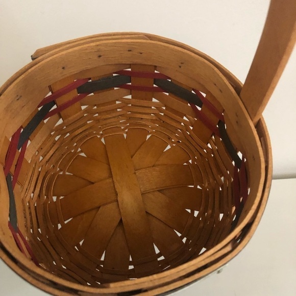 Longaberger 1997 Inaugural basket with liner and protector - Picture 4 of 8